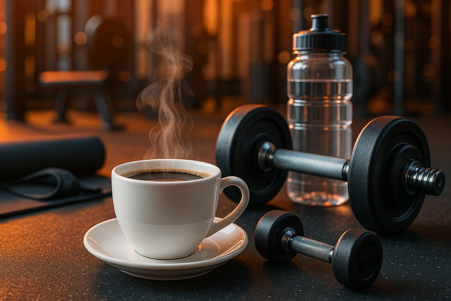 El café es tu aliado antes del gym